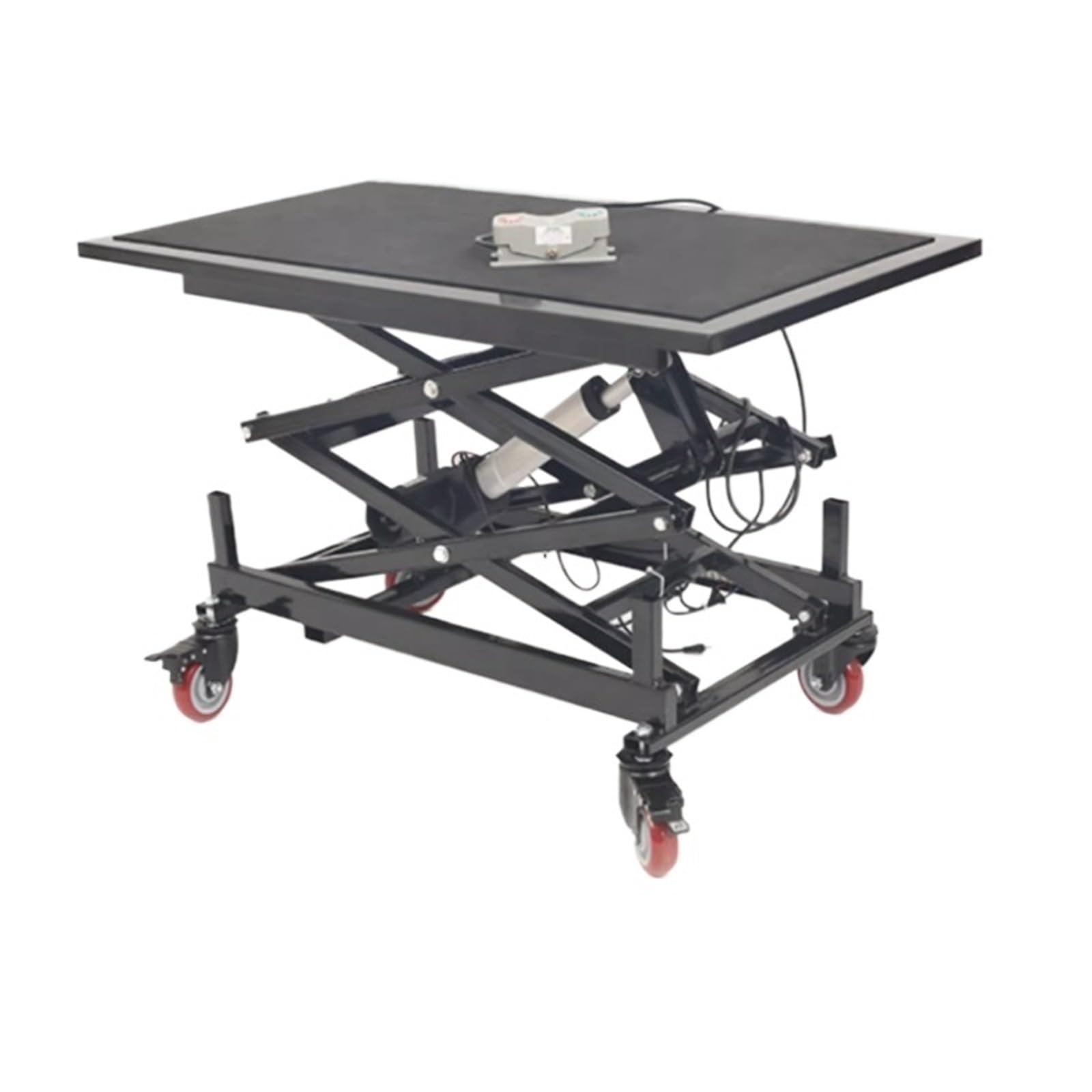 Elektryczny składany podnośnik do wnętrza domu, podnośnik platformowy Det le z wciągarką Heavy Du Lifting Equint (100 x 55 cm, 180 kg Capaci)