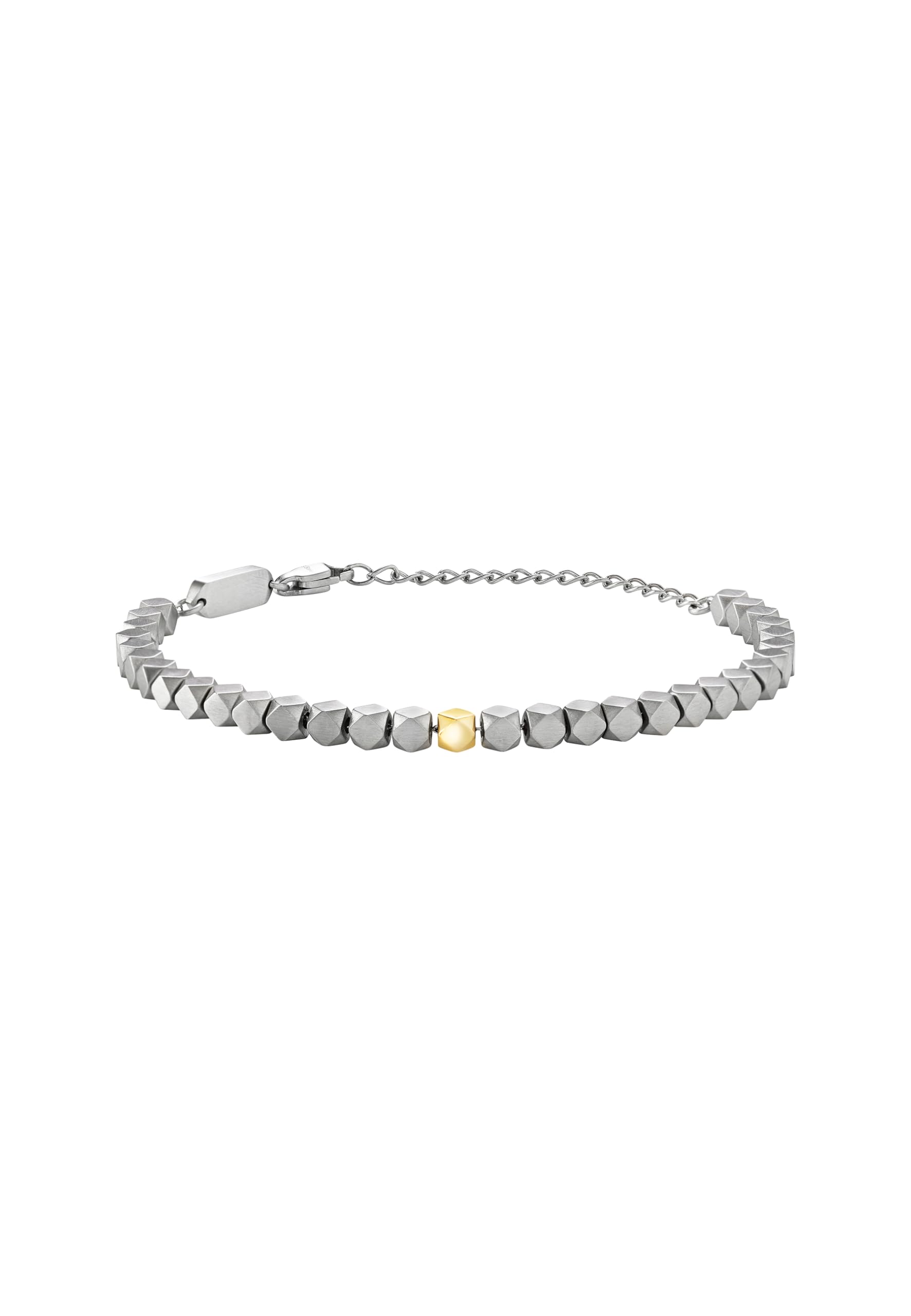Breil, Bracciale Uomo in Acciaio | Collezione TETRA, Bracciale, Dimensione 22 cm, Gioiello idee regalo uomo