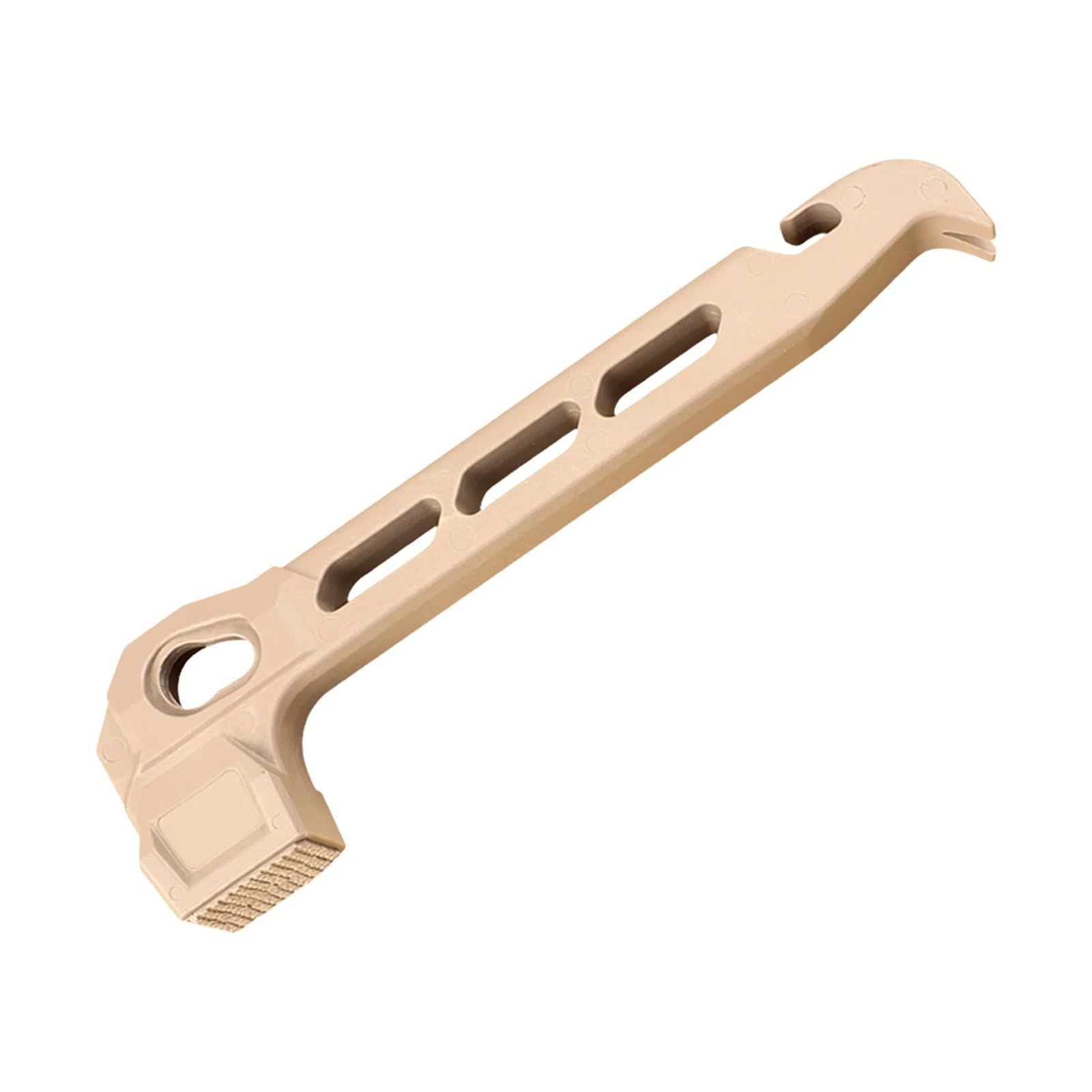Tent Peg Mallet PE Camping Hammer with Stake Puller Hole Tent Stakes Hammer Anti-Slip Lightweight for Camping Stakes Tent Pegs Garden