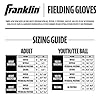 Franklin Sports Air Tech Baseball Glove with Ball - Tee Ball - Soft Air Tech Foam
