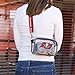 FOCO Tampa Bay Buccaneers NFL Team Stripe Clear Crossbody Bag