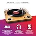 ION Audio Max LP - Tocadiscos de vinilo de 3 Velocidades con...