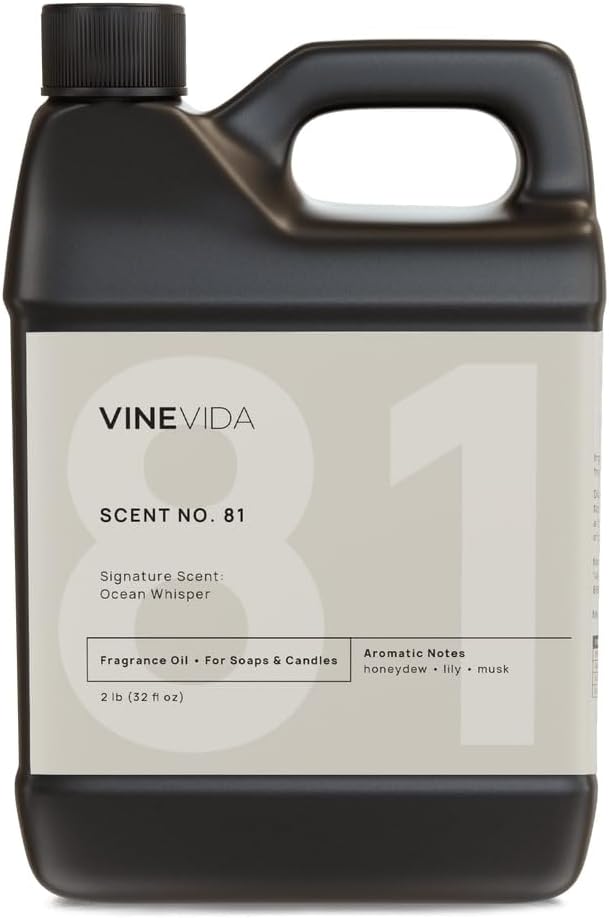VINEVIDA [32oz] Scent No.81 Fragrance Oil for Candle Making - Made in USA Candle Scents for Candle Making - Natural Candle Fragrance Oil - Scents for Soap Making