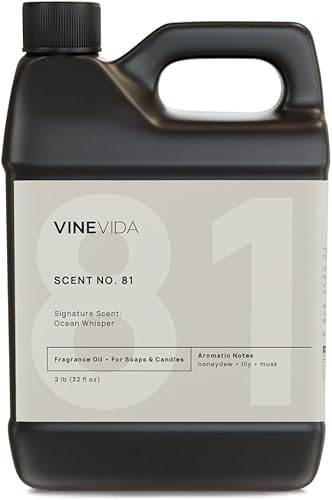 Miniatura 167 de VINEVIDA [4 onzas] Aceite de fragancia de madera de teca de caoba para fabricación de velas y fabricación de jabón, aromas de velas prémium para