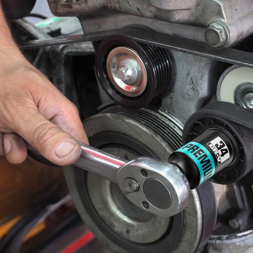 Image of 9 Piece 1 /2 inch Drive Impact Socket Set, Metric Axle Nut Sockets, 29-38mm Thicker Jumbo Sockets, Socket Set, 6 Point, Cr-V Steel for Auto Repair