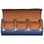 Blue/Tan (PU Leather)