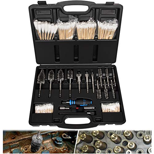 Bonbo Professional Diesel Injector-Seat Cleaning Kit 8090S on Cylinder Heads (Stainless Steel, 17-Pack)