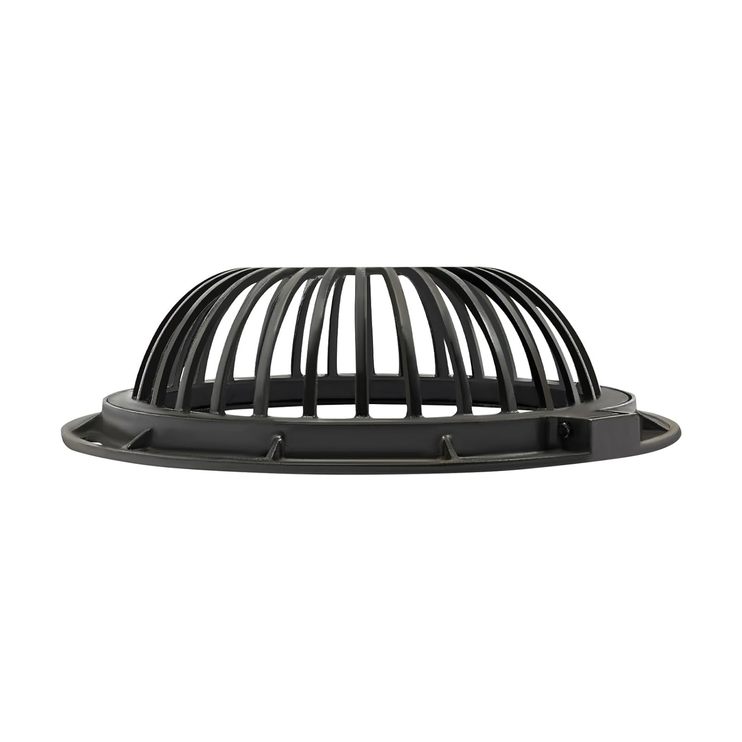 Drainage Grate with Frame, 23 in Heavy Duty Driveway Drain Grate, Metal Sewer Grate Load 27.5 lbs, Rust-Proof Metal Sewer Grate for Planter Beds, Gardens, Mulch Areas
