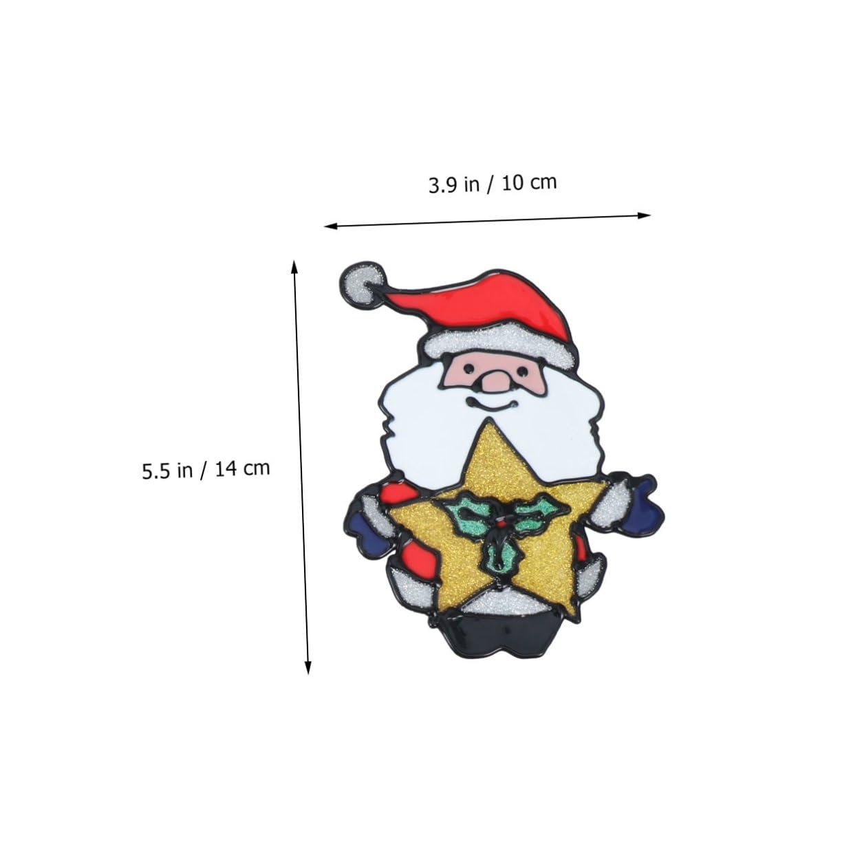 IMIKEYA 36 Stk Fensteraufkleber Urlaub Fenster haften urlaub wandtattoos weihnachtsparty liefert Weihnachtskunst weihnachtsdeko büro dekoration Weihnachtsabziehbilder Weihnachtsaufkleber