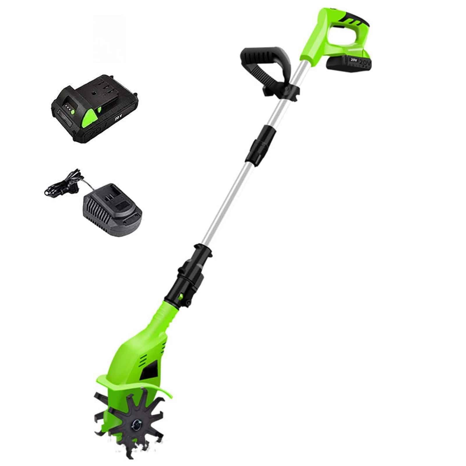 Motoculteur sans fil pour désherber le jardin facilement et sans fatigue