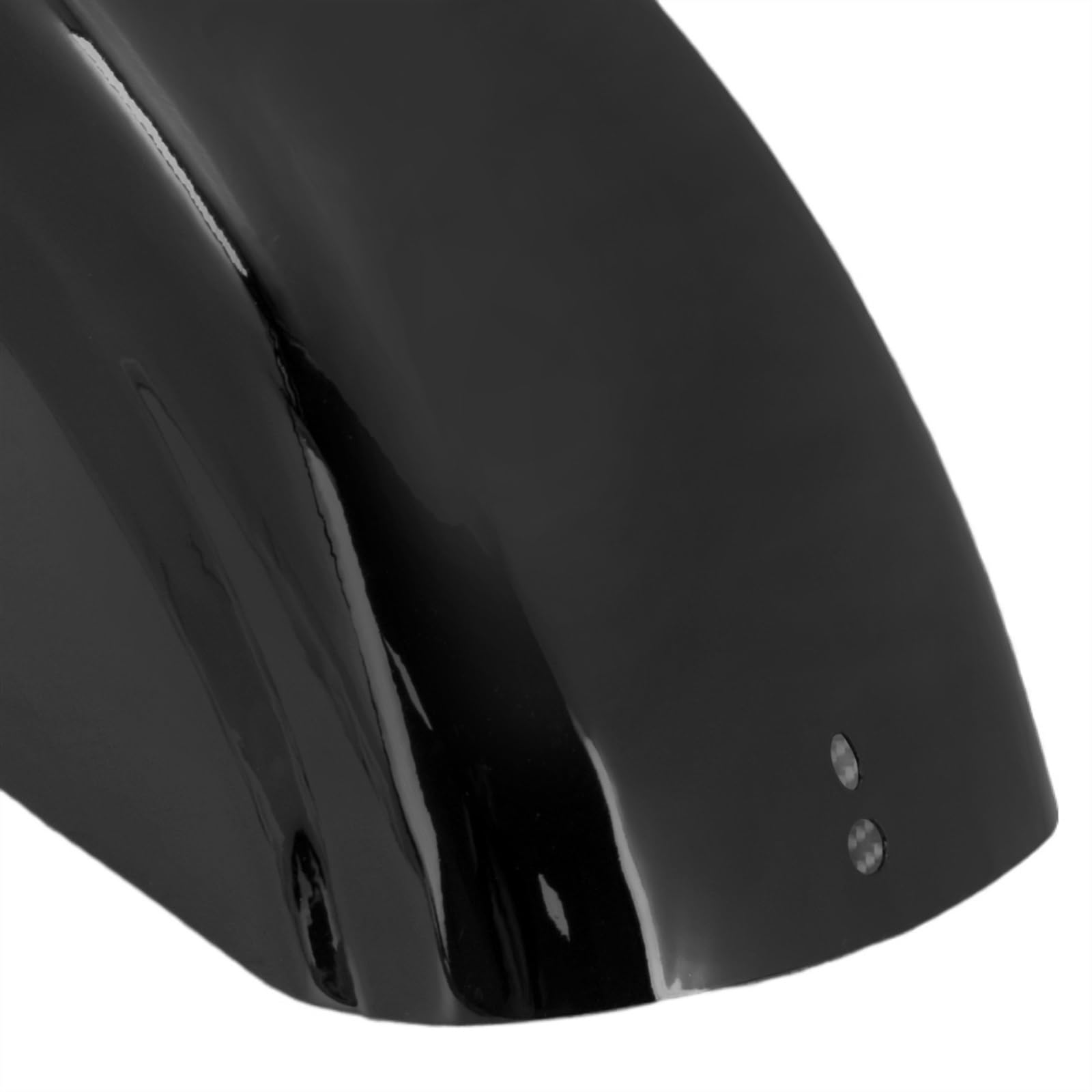 Ruota Moto Protezione Moto Gloss Nero Corto Piatto Parafango Posteriore Parafango Bobber Parafango Copertura per Harley per Sportster per XL883 per XL1200 Custom Paraspruzzi(Dimensione:Rear Fender)