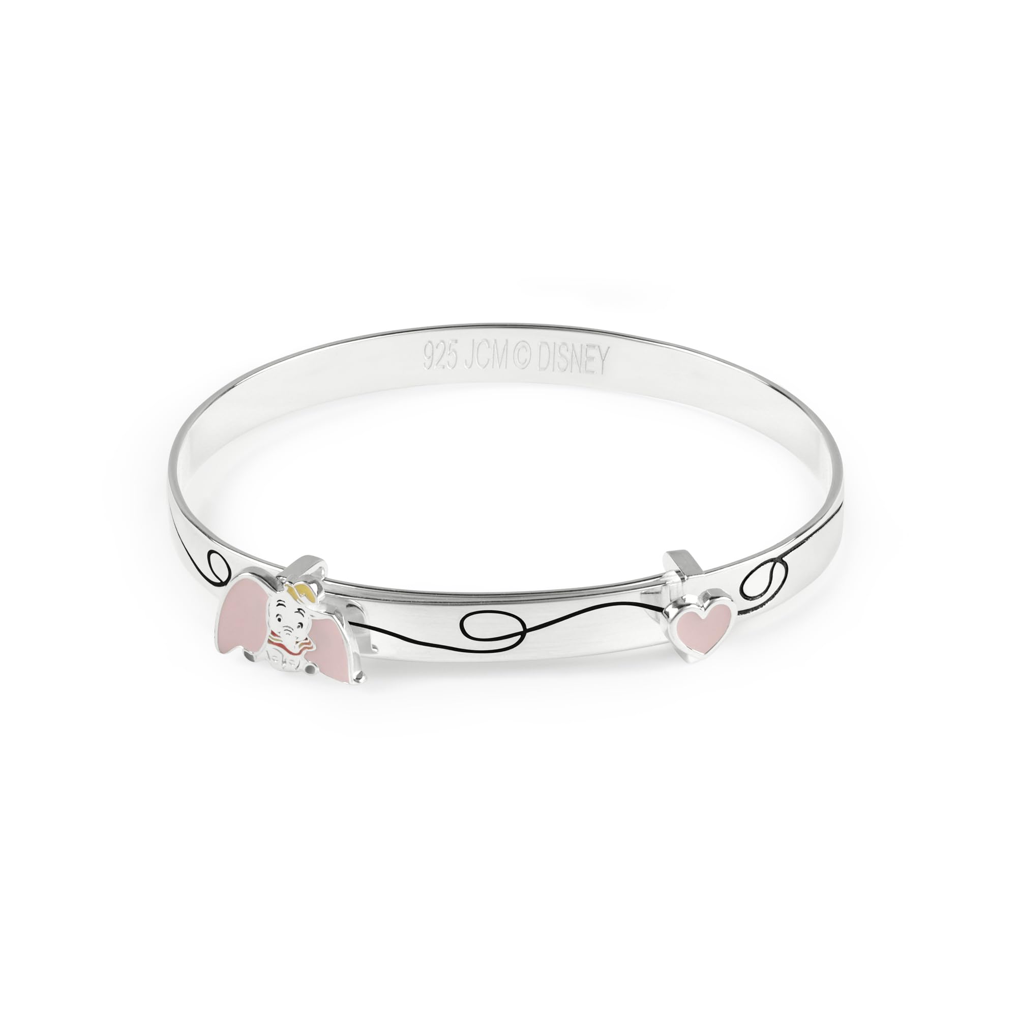 Armreif aus Sterlingsilber, Motiv: Sweet Dreams, Eule, Einheitsgröße, Sterling-Silber