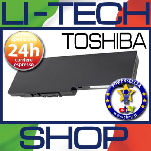 LI-TECH Batteria Compatibile per Toshiba Satellite...