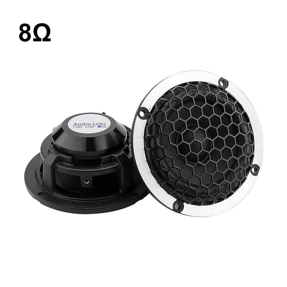 Amazon.co.jp: YSANO 2 個 3 インチミッドレンジスピーカー 4 8 オーム