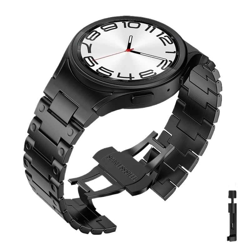 Bracelet acier inoxydable pas de lacune montre métal 4 5 6 40 44 mm
