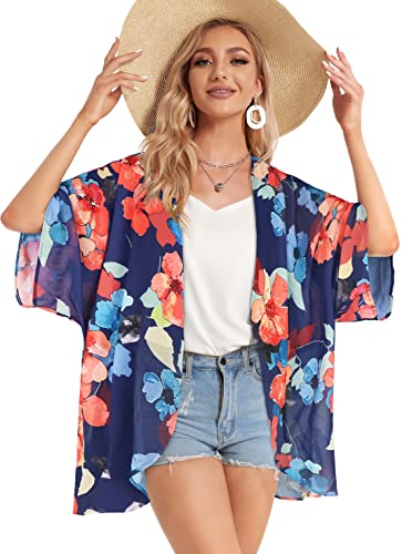 Image of Swimsuit Coverups for Women Sarong Beach Bikini Wrap Sheer Short Skirt Chiffon Scarf for Swimwear