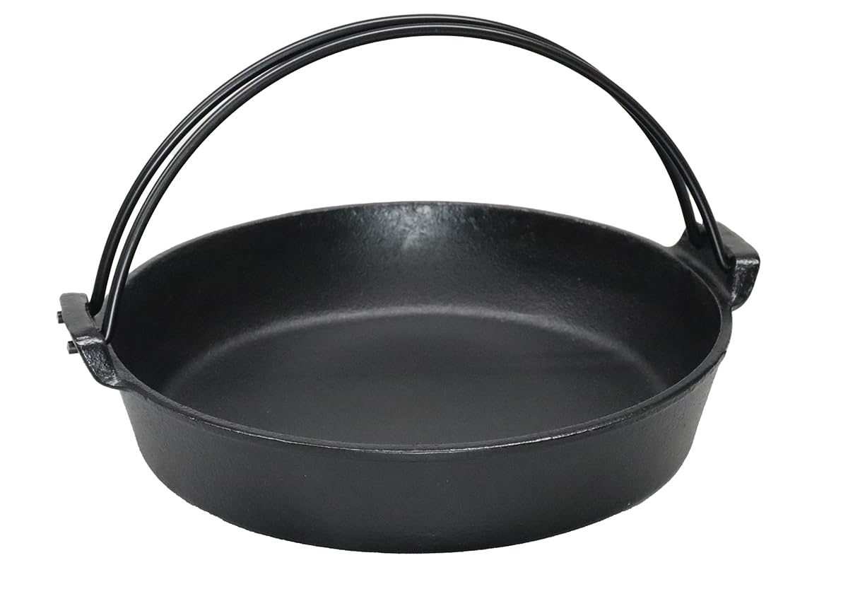 Amazon｜アサヒ 鋳鉄製 すき鍋 胡蝶 24(ガス・IH対応)業務用使用品