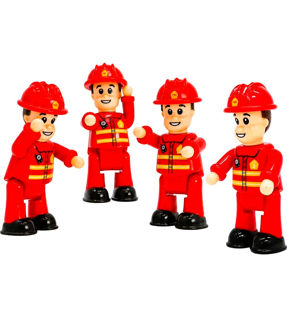 Amazon.com: FUNERICA Toy Figures & Playsets - Fireman Action
