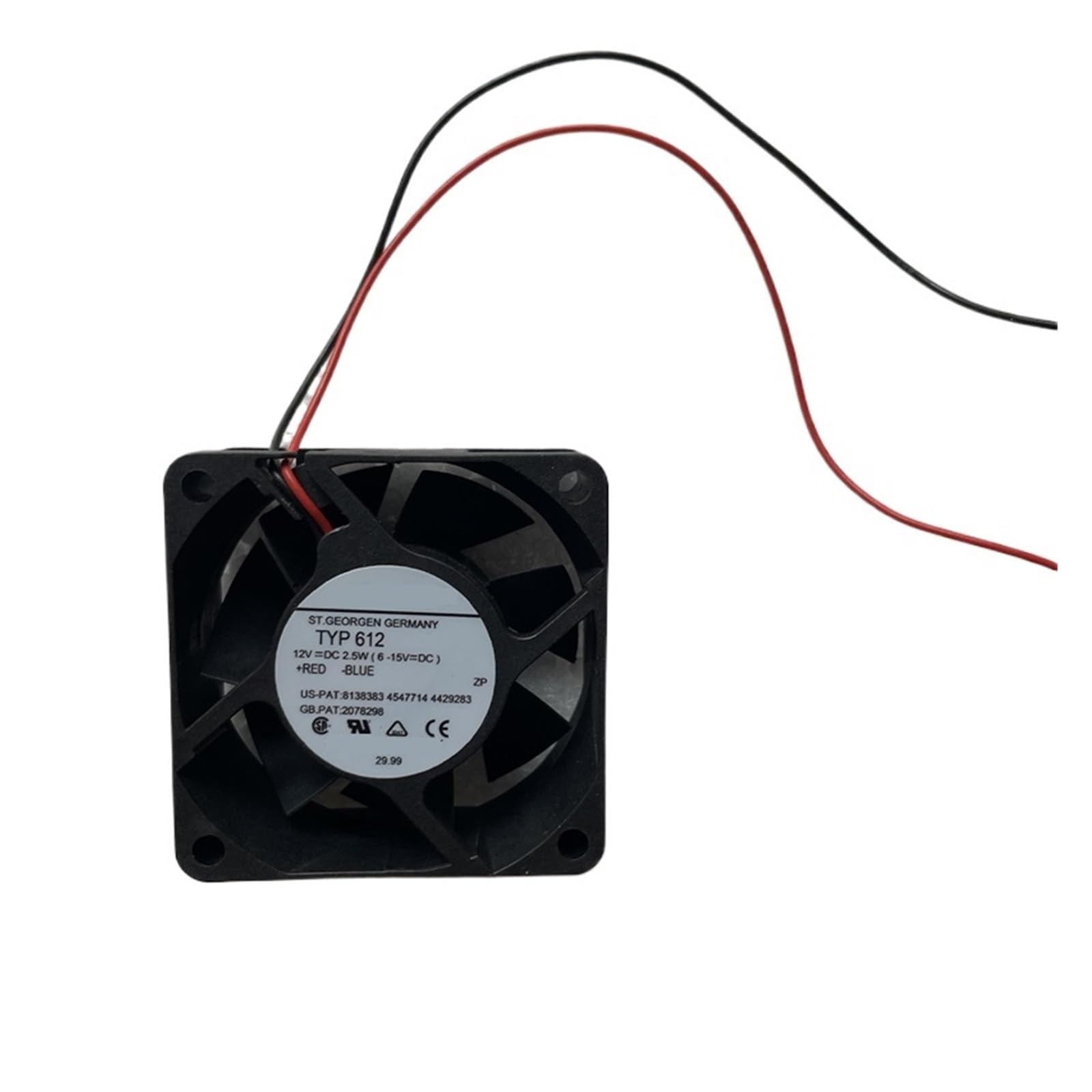 UWUKCJOKQ TYP612 dc Cooling Fan 6-15 0.2A 6025 Fans