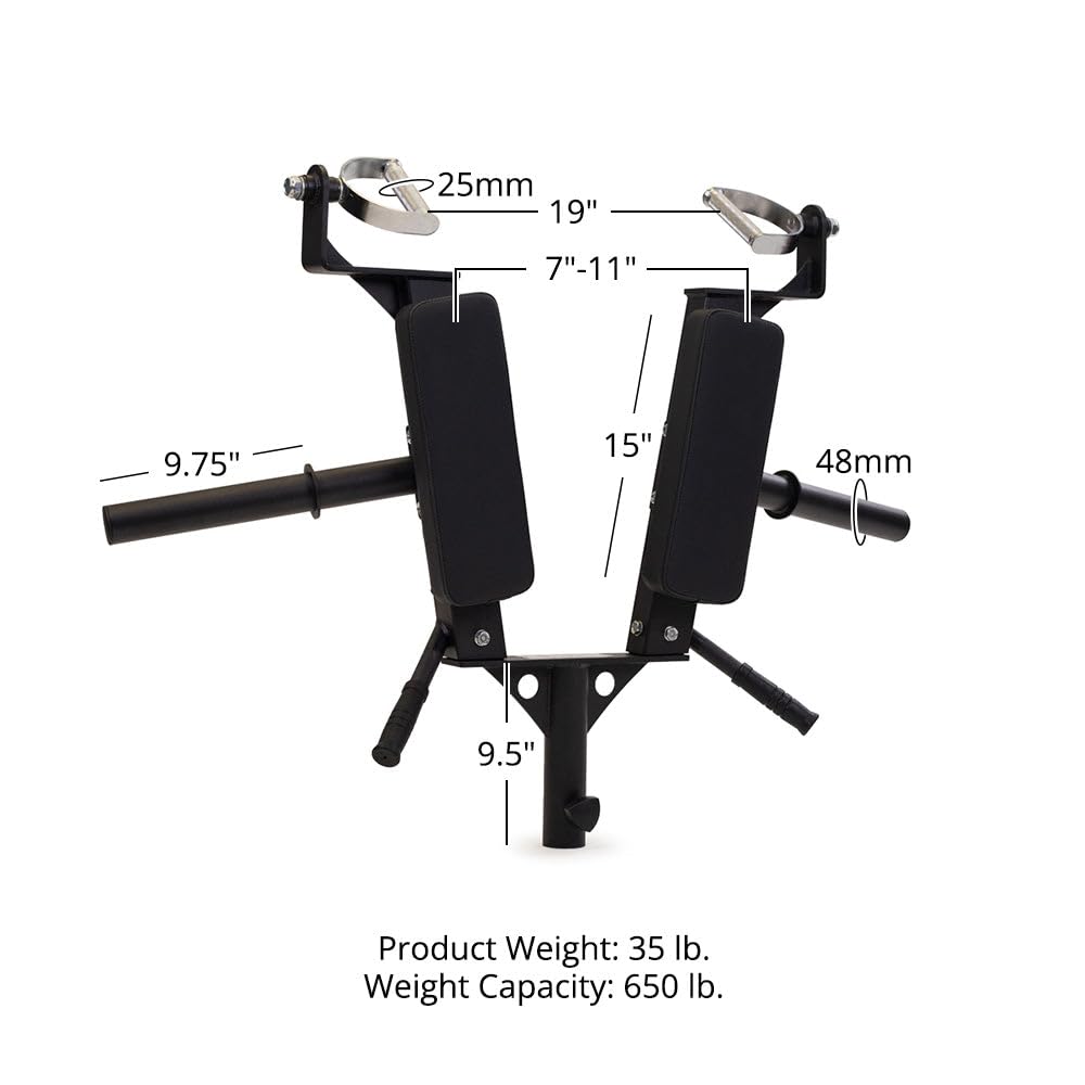 Amazon | Titan Fitness Landmine Linebacker スクワットとバイキング