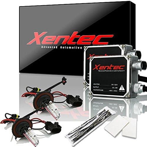 XENTEC 55W Standard Size Ballasts x 2 bundle with 2 x Xenon Bulb H13/9008 Hi/Lo 8000K w/Hi-beam Halogen (Iceberg Blue) offroad