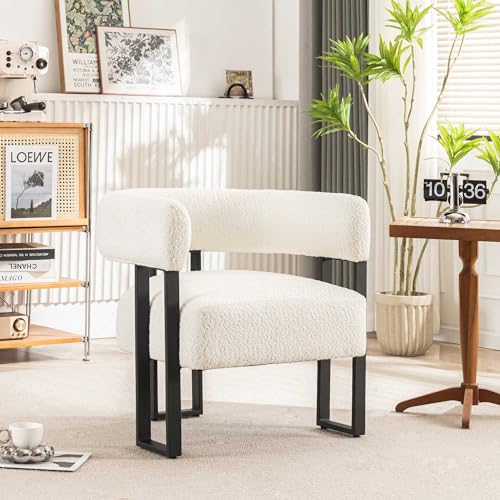 Sillón Plegable Teddy Velvet Blanco Redondo miniatura 5