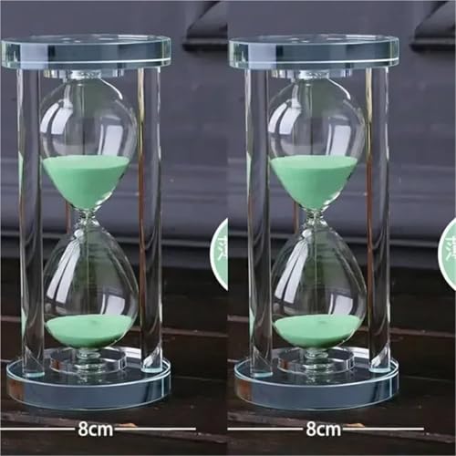 Sablier de cuisine vert 60 mins pour infuser le thé et décorer