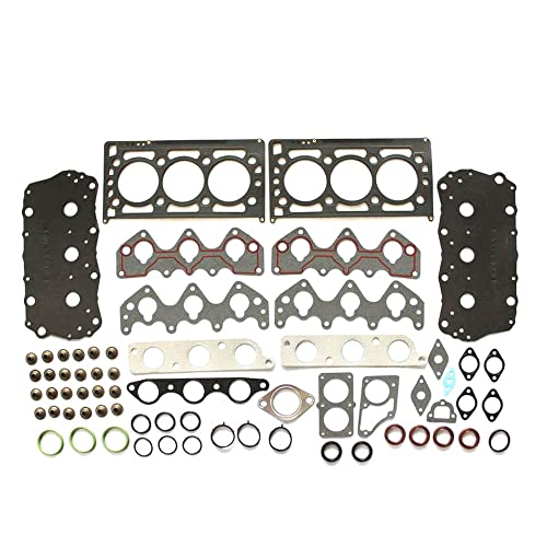 Image of Partsflow Engine Cylinder Head Gasket Set Compatible with Land Rover Freelander V6 Gas DOHC 2.5L 2002 2003 2004 2005 OE#HHS36101