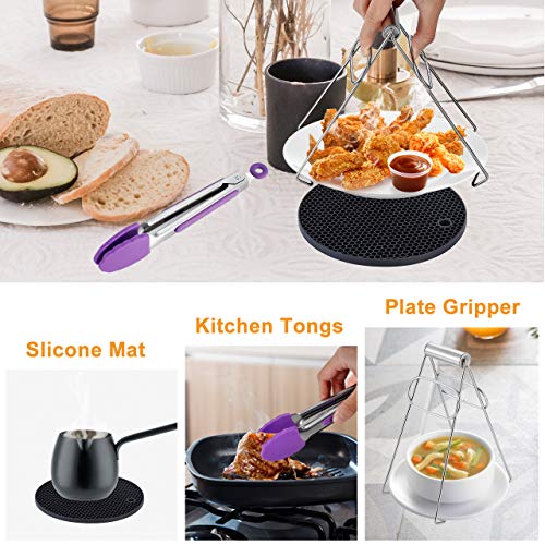WarmHut 11-Piece Air Fryer Accessories Kit 7 Inch with 60Pcs Non-Stick Air Fryer Parchment Liners, Compatible with Ninja Power Phillips Gowise, Fit all 3.2QT - 5.8QT