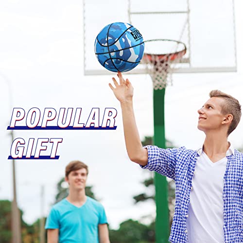 2 Pcs Basketball Official Size 7 29.5 Inch Indoor Outdoor College Sports Camouflage Graffiti Rubber Basketball Bulk Regulation Size For Men Women Youth Teens Training Match Street Ball (Camouflage) #TOP6