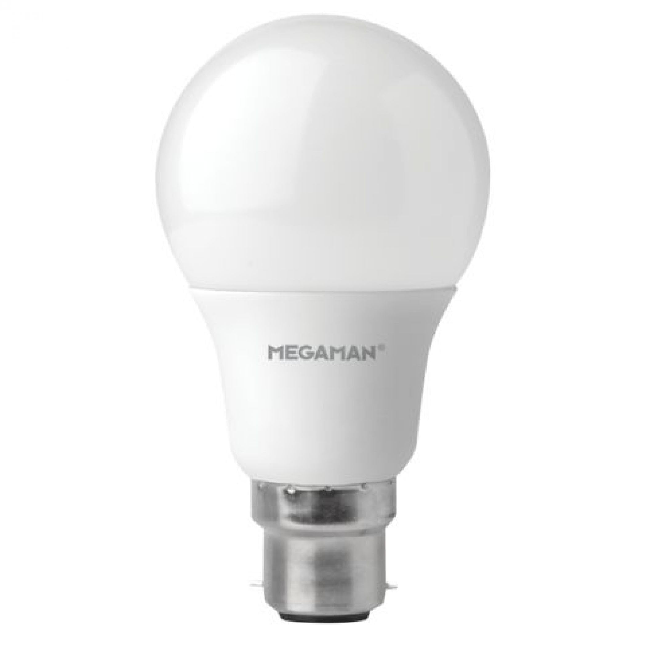 LED 5.5watt BC Megaman lightbulb [Energy Class F]