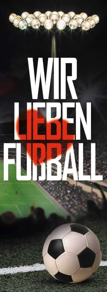 RB Leipzig Bettwäsche - Wappen - rot 2teilig 135 x 200 cm RBL - Plus Lesezeichen Wir lieben Fußball