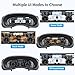 Digital Instrument Cluster Display for Jeep Wrangler JK 2007-2010 Speedometer Upgraded 12.3”HD Screen Car Digital Cluster Plug & Play Non-Destructive Install Retain Factory Vehicle Functions