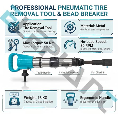 Image of Elephant Heavy Duty Tyre Pneumatic Hammer, 50 Nm Torque Power (PH-01)