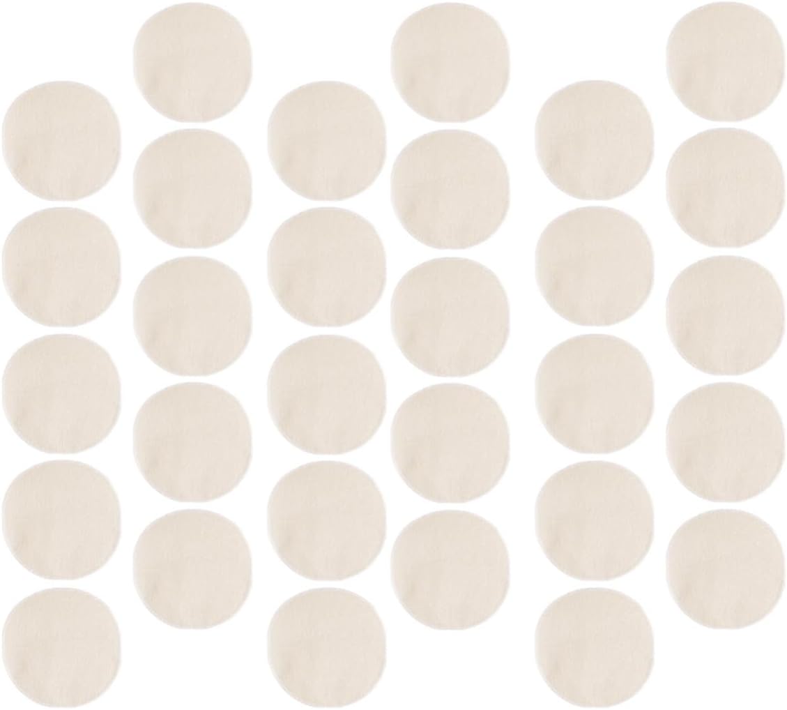 30pcs Cotton Steamer Pads round Nonstick Cloths for Home Cooking