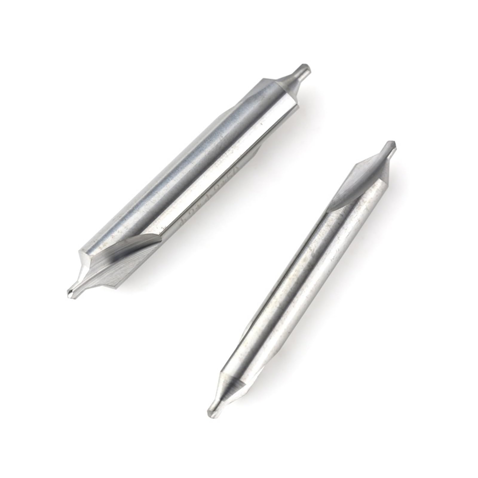 Brocas centrales Brocas de carburo for avellanado de 60 grados, brocas angulares for metal, herramientas de perforación CNC for metalurgia dura, acero de tungsteno, 1 pieza(D2.5xD6)