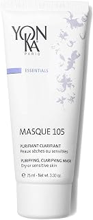 Yonka Masque 105 Purifying Clarifying Mask, Dry or Sensitive Skin, 3.3-Ounce Mask, 0.29-Pound