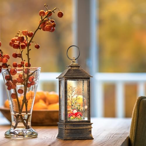 Kirschblüte B0D66NZ2C7 9 Inch Red Truck Snow Globe Lights thumb #2