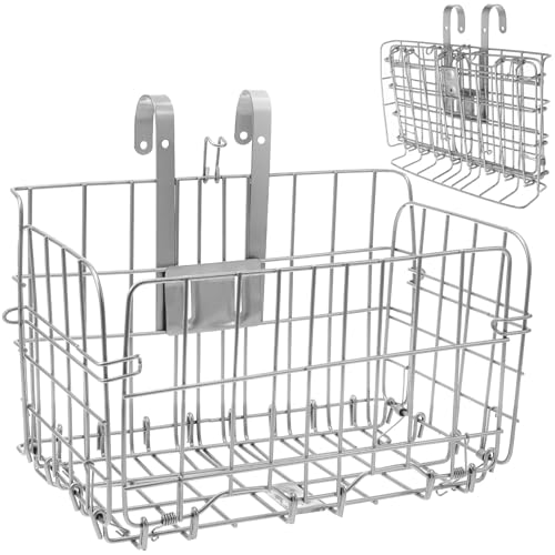 Panier de vélo arrière robuste ORFOFE amovible pour ne plus porter de sac