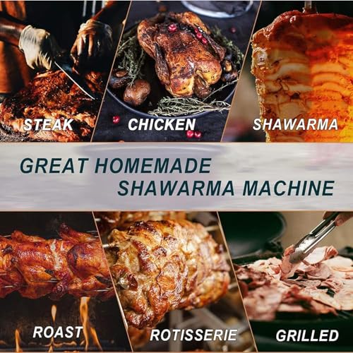Machine à kebab à gaz rotative verticale pour snack-bar - 8