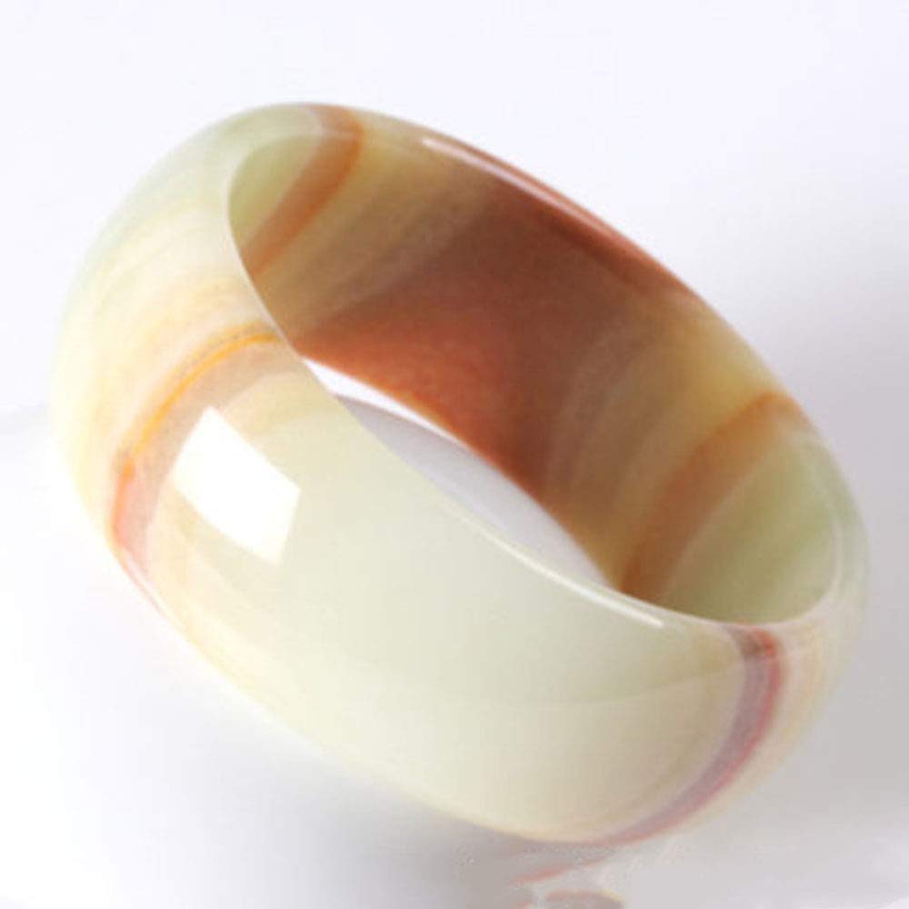 Bracciale di Giada per Donne, Braccialetto Cinese, Braccialetto di Giada Afgano Naturale, 60mm