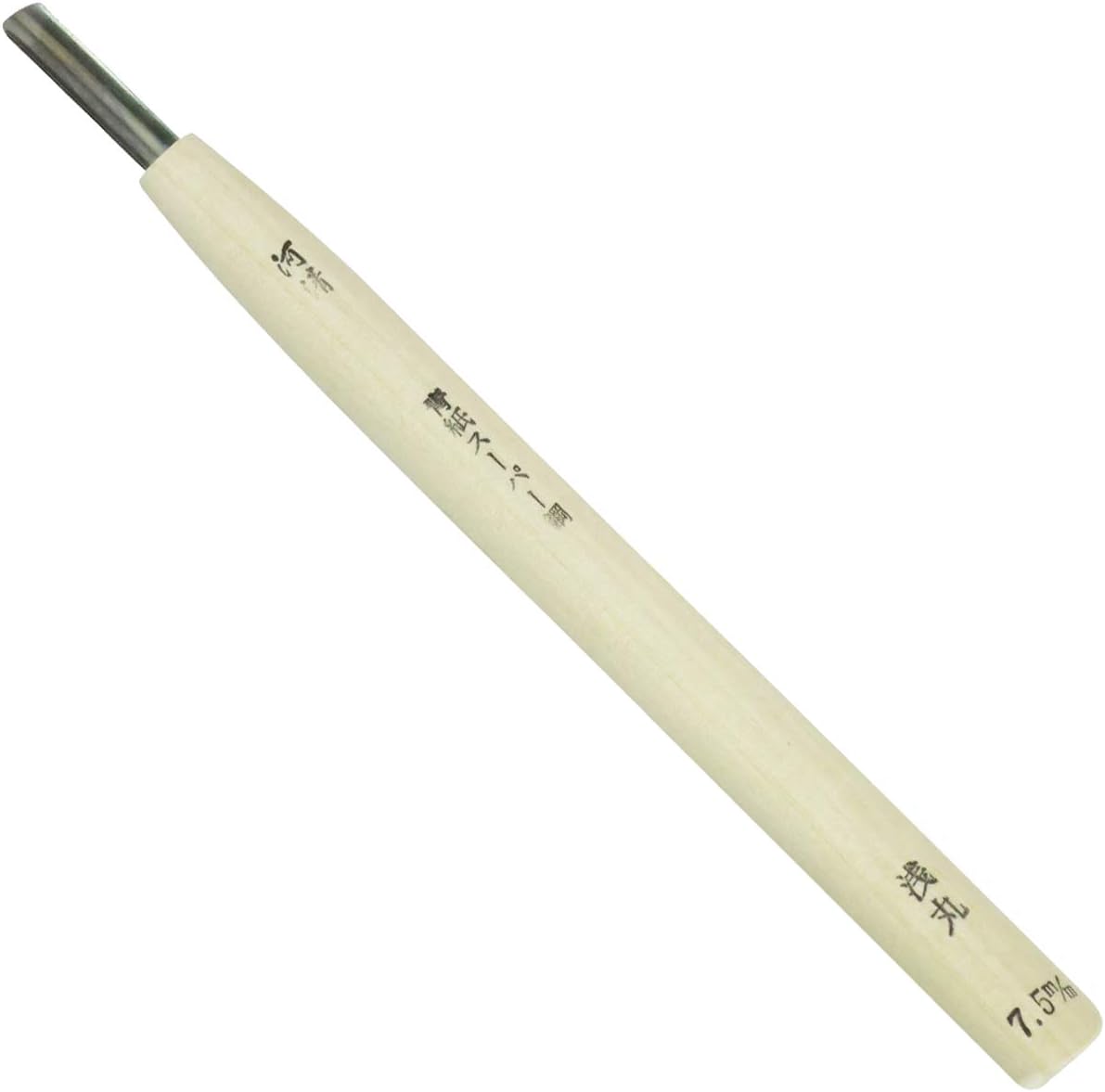 Kawasei Knife Industrial Professional Chisel CD5 Asamaru 7.5mm Main Unit: Depth 0.5 inches (1.2 cm), Main Unit: Height 8.3 inches (21.1 cm), Main Unit: Width 0.8 inches (2 cm)