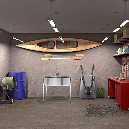 Transolid Tfh-3622-Ss 36 In. X 22 In. X 34.3 In. Stainless Steel Laundry Sink With Wash Stand In Brushed Satin #TOP1