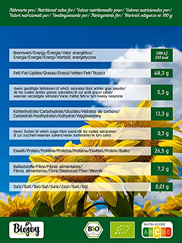 Biojoy BIO-zonnebloempitten, gepeld, rauw en ongezouten (1,5 kg) - Afbeelding 7