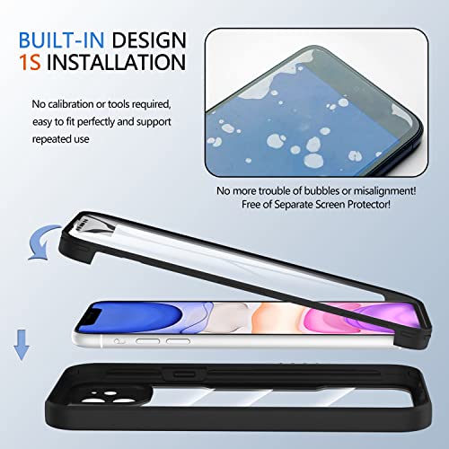 TVVTPU Cover per iPhone 11, 360 Gradi Antiurto