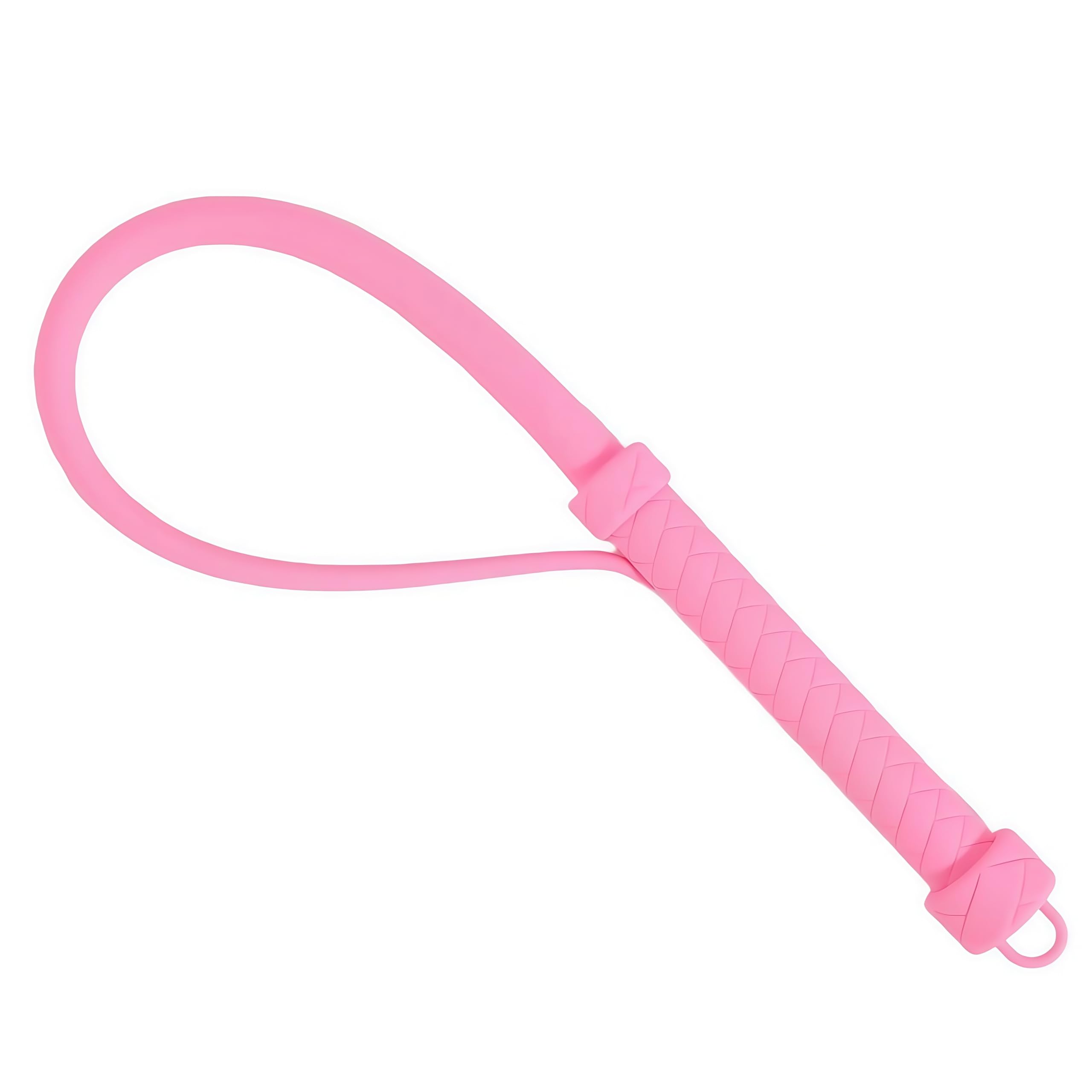 Sex Whip for Adults – 25" Silicone Horse Spanking Paddle, Flogger for Couples, BDSM Toy for Sensual Play, Adult BDSM Crop, Erotic Spanking Whip, Sex Toy for Men &amp; Women (Pink)