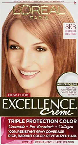 Image of L'Oreal ParisExcellence Creme 8RB Medium Reddish Blonde (Warmer) 1 Each (Pack of 4)