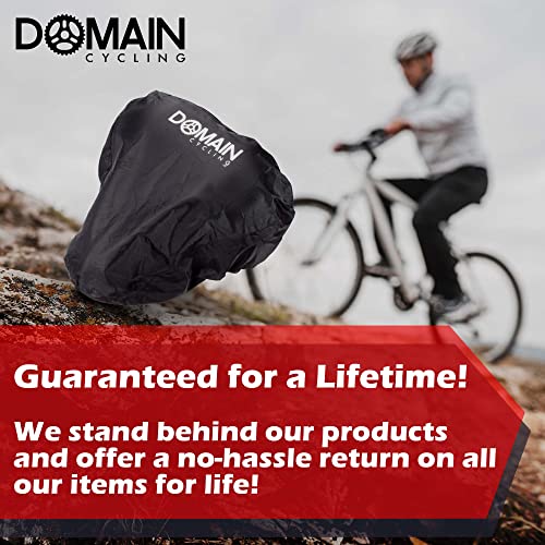 image for Domain Cycling - Premium Waterproof Bike Seat Cover, (9.5” x 9.5”)