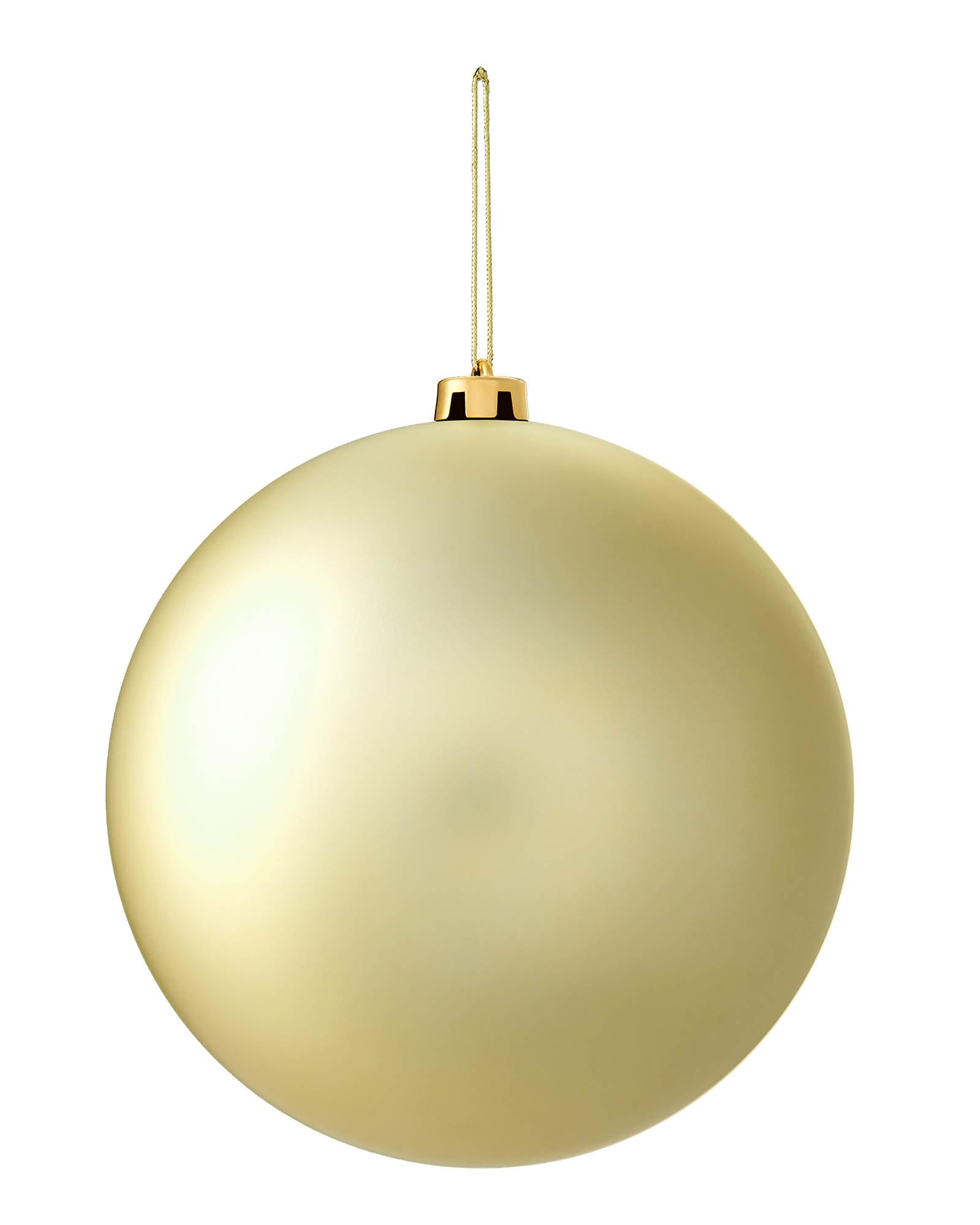 Gold Large Shatterproof Bauble
