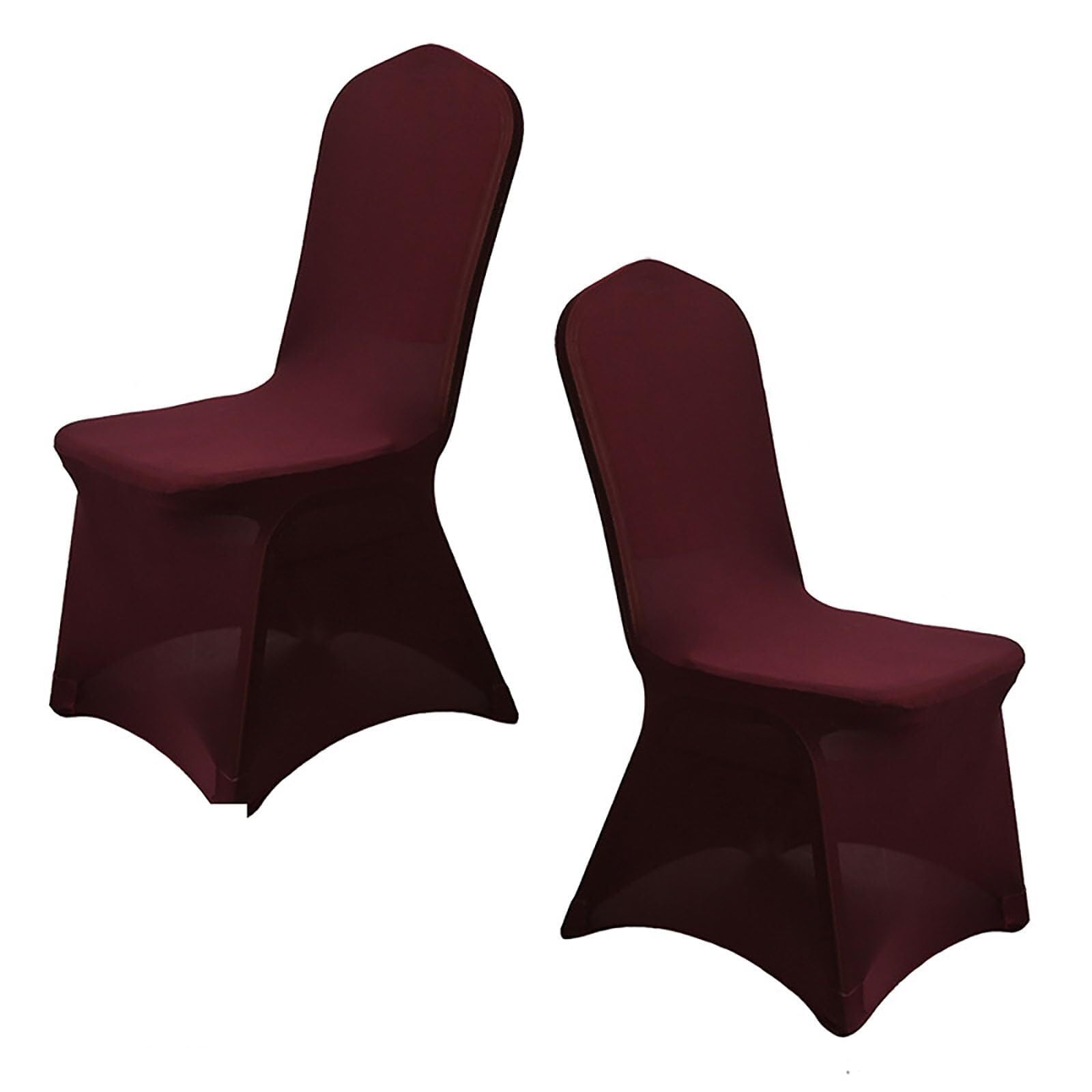 NMVAWIPT Chair Cover, Polyester Spandex Stretch, Slipcovers Washable & Removable, For Weddings, Dining Parties, Celebrations(15#,20pcs)